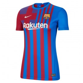 Fußballtrikots FC Barcelona Frauens 2021-2022 Kurzarm Heimtrikotsatz kaufen 